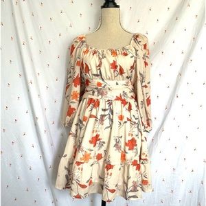 Exlura Summer Tie Back Dress Size L Brand New